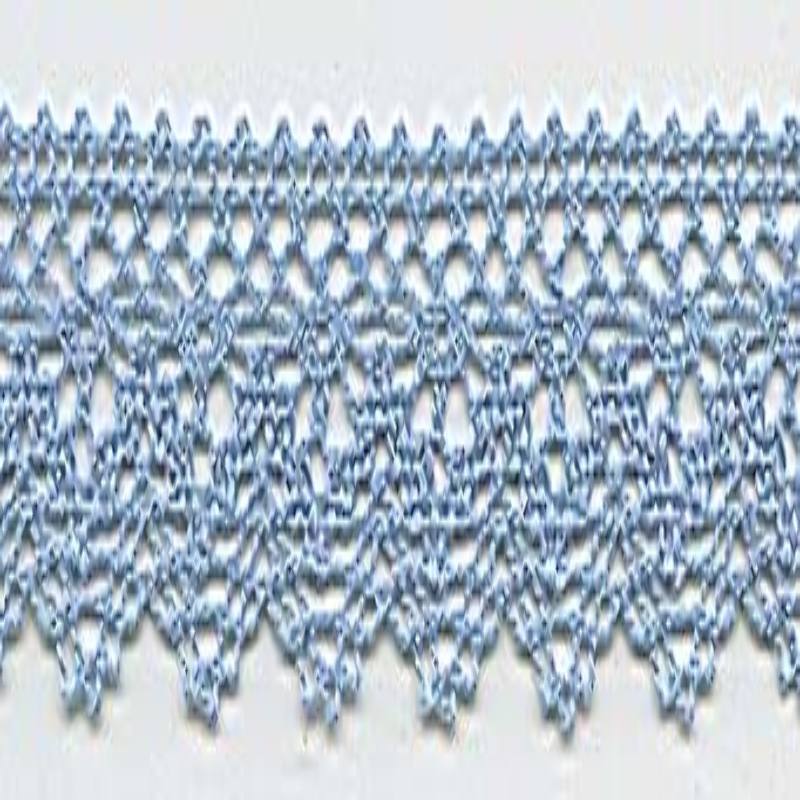 Bobbin lace 25mm light blue (w)