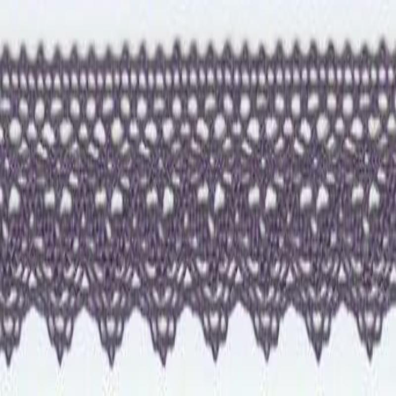 Bobbin lace 25mm plum (w)