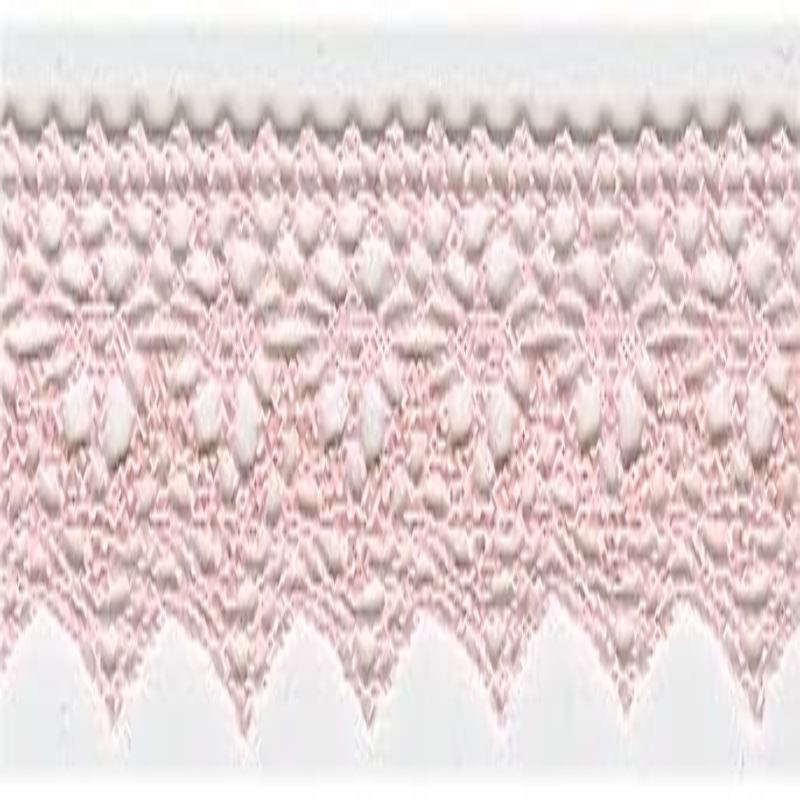 Bobbin lace 25mm light rose (w)