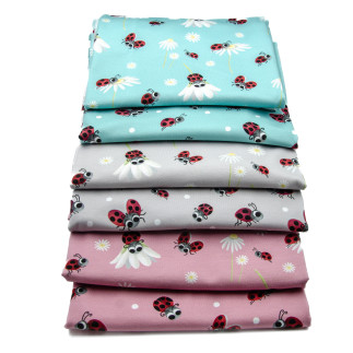 Jersey - Mrs Mint Design - Lady Dottie Dots rosa