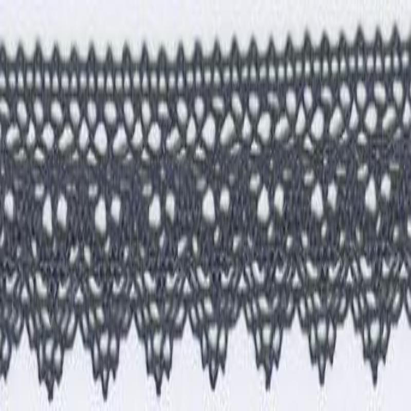 Bobbin lace 25mm anthracite (w)