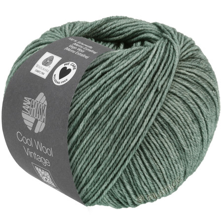 Lana Grossa - Cool Wool Vintage graugrün (7368)