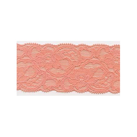 Elastic lace 55mm salmon