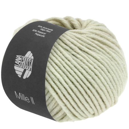 Lana Grossa - Mille II gris-vert clair (161)