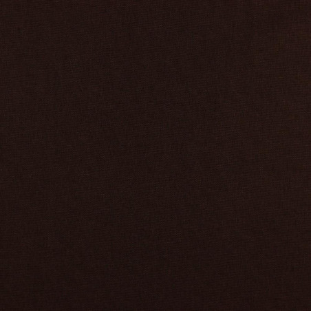 Toile - marron foncé uni (v)