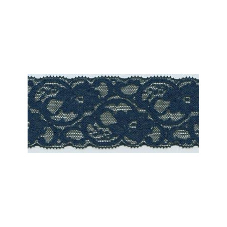 Elastische Spitze 55mm dunkelblau