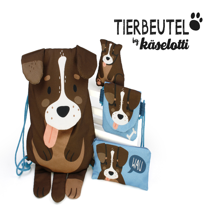 Leftover - Canvas - Pet Bag by Käselotti Dog - 80cm