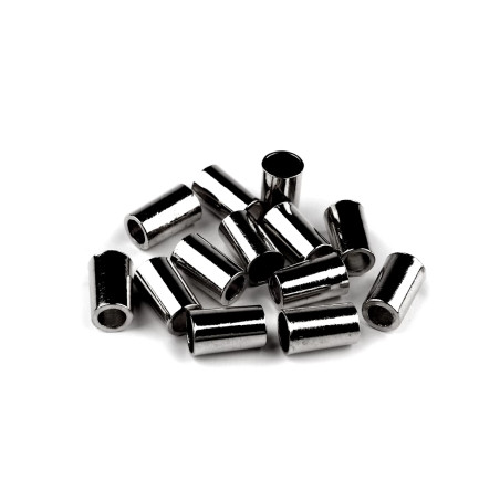 Cord end - metal gunmetal 5.5mm