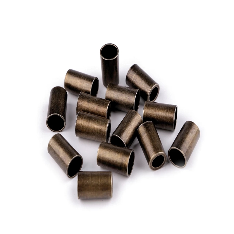 Cord end - metal antique brass 5.5mm