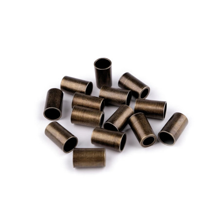 Cord end - metal antique brass 5.5mm