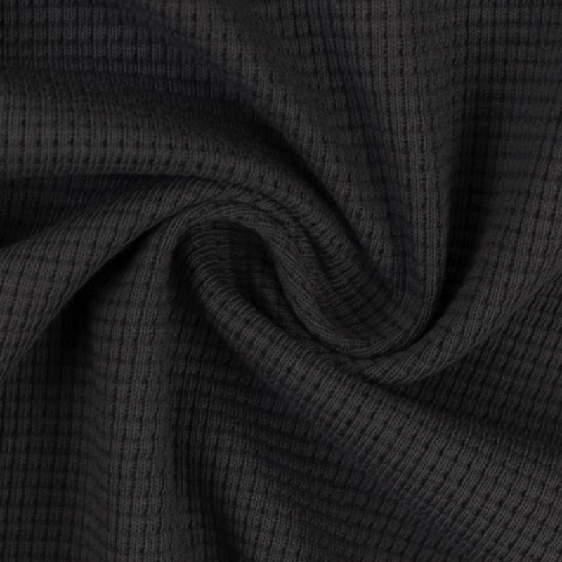 Jersey gaufré Clarissa anthracite (790) Jersey gaufré Clarissa anthracite (790)