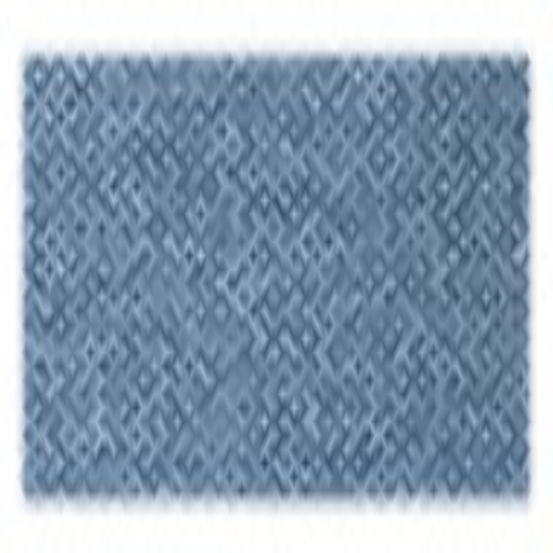 Patch fabric jeans patches oval, light blue