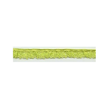 Rüschen Spitze 16mm (W) lindengrün