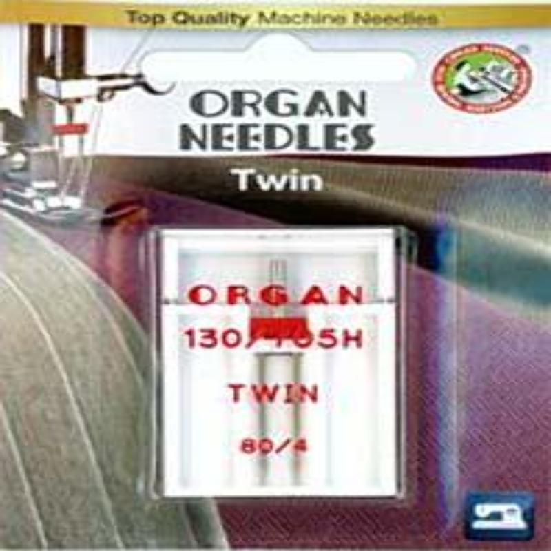 Organ Twin needles 4.0