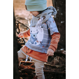 Cordon à capuche - Cuteness overload blanc 1,3 m