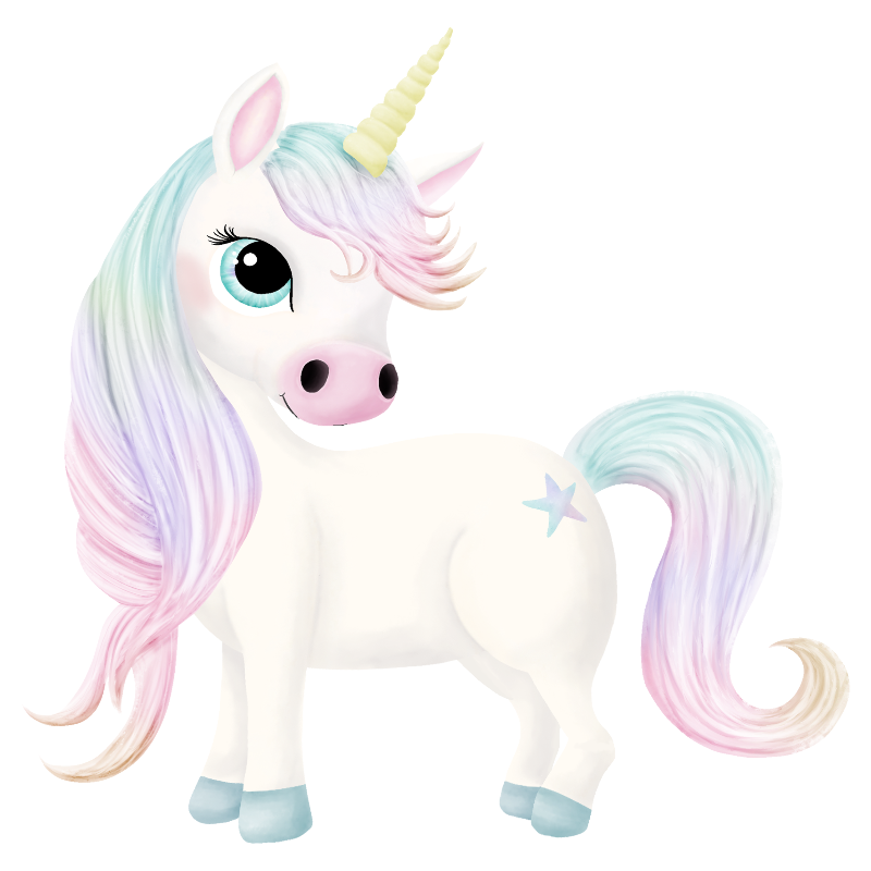 Iron-on transfers - Mrs Mint Design - Unicorn large