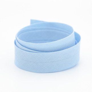 Schrägband pastellblau (b252)