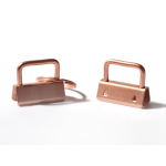 Porte-clés vierge en cuivre 25 mm