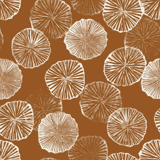 Sweat - Circle Flowers Ocker